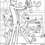 התושבים תופסים המבורגרים שנופלים מהשמיים