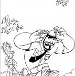 דף צביעה גשם של פלאפל 2