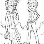 דף צביעה פלינט וסמנתה