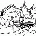 דף צביעה עבודות עפר