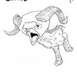 דף צביעה הקרודים 6