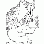 דף צביעה הקרודים 5