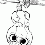 דף צביעה הקרודים 4