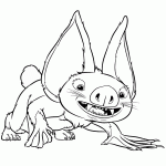 דף צביעה הקרודים 2