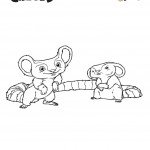 דף צביעה הקרודים 1