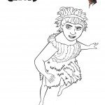 דף צביעה הקרודים - אוגה