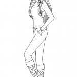 דף צביעה אופנה 2 דף צביעה אופנה 2