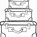 דף צביעה מזוודות נסיעה דף צביעה מזוודות נסיעה