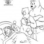 דף צביעה מי ישן במיטתנו