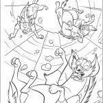 דף צביעה הצבועים מבוהלים דף צביעה הצבועים מבוהלים