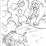 דף צביעה מלך האריות 3 דף צביעה מלך האריות 3