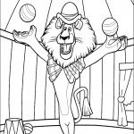 דף צביעה אלכס בהופעת ג'אגלינג