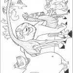 דף צביעה מדגסקר 1