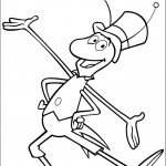 דף צביעה הריקוד של פליפ החרגול