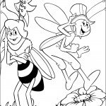 דף צביעה פליפ החרגול והמורה קסנדרה