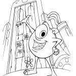 דף צביעה המפלצת הגאה מייקל דף צביעה המפלצת הגאה מייקל