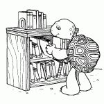 דף צביעה צבי הנינג'ה 16