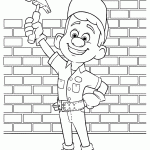 דף צביעה פליקס המתקן