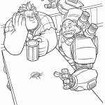 דף צביעה ראלף ההורס 6