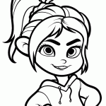 דף צביעה ראלף ההורס - ונלופי