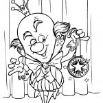 דף צביעה המלך סוכרי המושחת