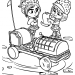 דף צביעה ראלף ההורס 1