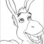 דף צביעה החמור