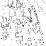 דף צביעה שרק 7