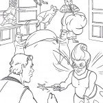 דף צביעה הדמויות מהאגדות