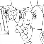 דף צביעה אב המשפחה הומר