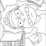 דף צביעה משפחת סימפסון 2