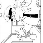 דף צביעה השוטר