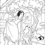 שלגיה דופקת על דלת בית הגמדים