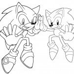 דף צביעה סוניק הקיפוד 4