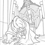 דף צביעה החיה והיפה 5