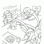 דף צביעה מריבה פורצת בין שני האחים