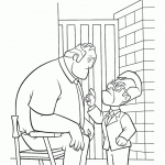 דף צביעה מעסיקו של בוב נוזף בו