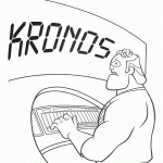 דף צביעה בוב רואה את מילת הקוד של השלד