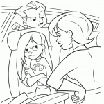 דף צביעה ויולט כועסת