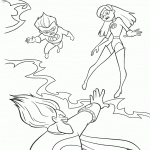 דף צביעה משפחת סופר על 4