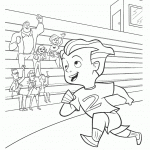 דף צביעה דאש בטורניר הריצה