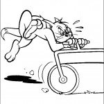 דף צביעה טום וג'רי 10