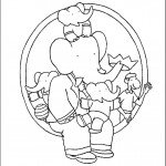 דף צביעה משפחת בבר והקוף דף צביעה משפחת בבר והקוף