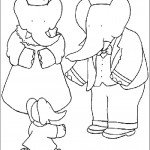 דף צביעה אימא, אבא והפילון בבר דף צביעה אימא, אבא והפילון בבר