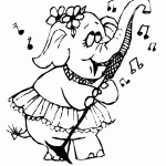 דף צביעה הפיל בבר שר דף צביעה הפיל בבר שר