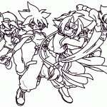 דף צביעה בייבלייד 9 דף צביעה בייבלייד 9