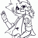 דף צביעה בייבלייד 4 דף צביעה בייבלייד 4