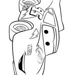 דף צביעה המכונית ספידי מקווין