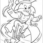 דף צביעה קספר הבלש הגבוה