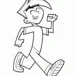 דף צביעה דני פאנטום 6